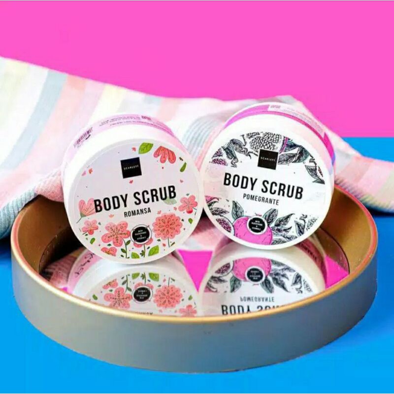 Body scrub scarlett romansa