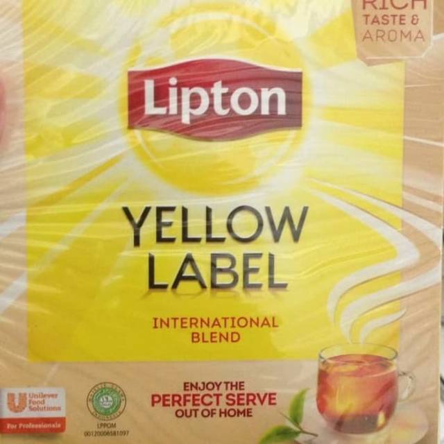 

Lipton Yellow Label 100pc