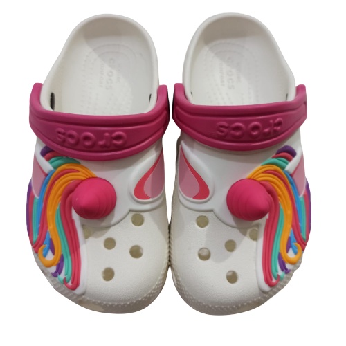 Crocs Anak / Crocs / Crocs 3D / Crocs Shark / Crocs Unicorn / Crocs Anak laki laki / Crocs Anak Perempuan / Crocs kids / Sepatu Anak / Sandal Anak / Sepatu Sandal Anak / Sepatu Sendal Anak / Crocs Ponny / Sandal Karakter 3D / Crocs Fun Lab