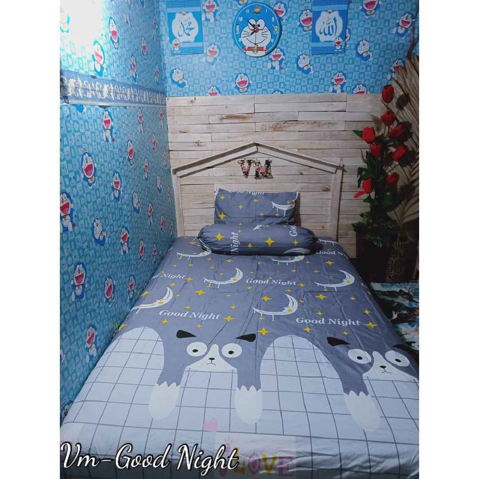 Seprai Sprei Homemade Motif Lucu Good Night