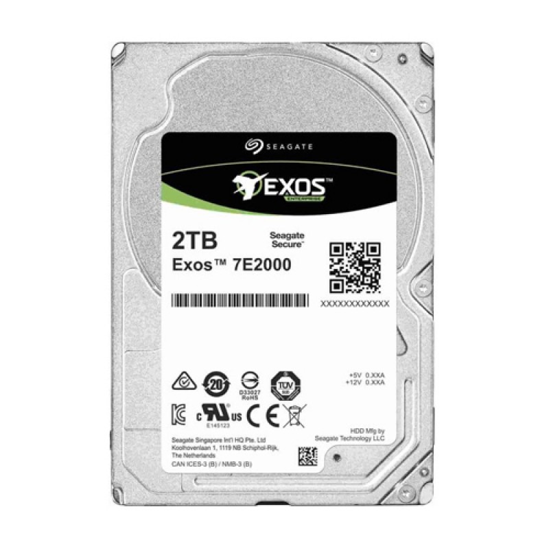 SEAGATE EXOS 7E2000 2TB ST2000NX0343 2.5&quot; 7200RPM 128MB CACHE SAS