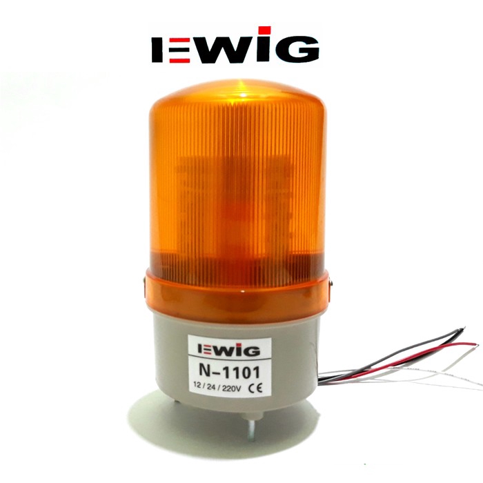 [DSP-9154] ROTARY LAMP LED N1101 KUNING MULTIVOLT/ MULTI FUNGSI