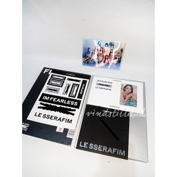 [Sharing] Le sserafim album pc sealed & unsealed ready