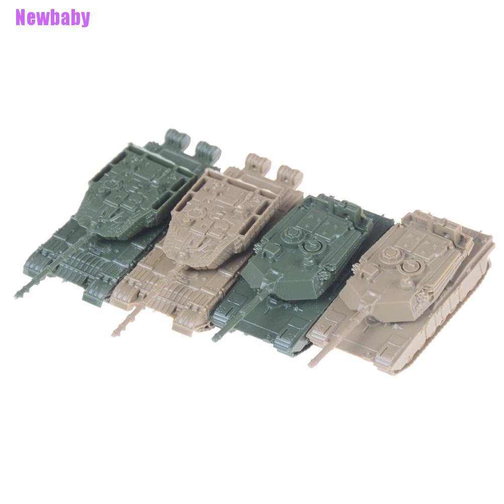 (Newbaby) Miniatur TANK Tempur MORDEN US M1A2 4D 99A Tanpa Kotak