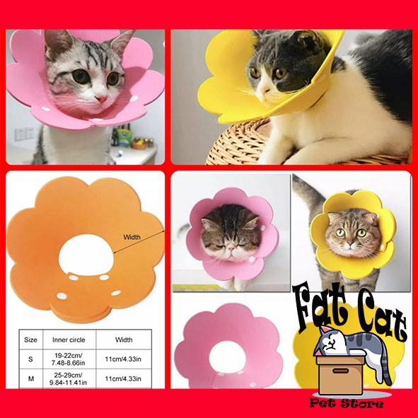 Corong Penutup - Collar Pelindung Leher Kucing anjing kelinci lucu