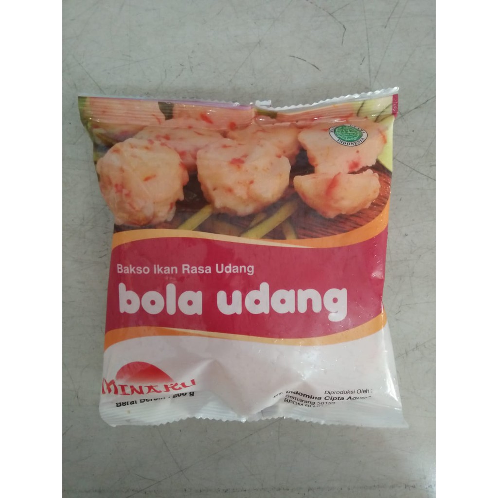 

MINAKU BOLA UDANG 200GR