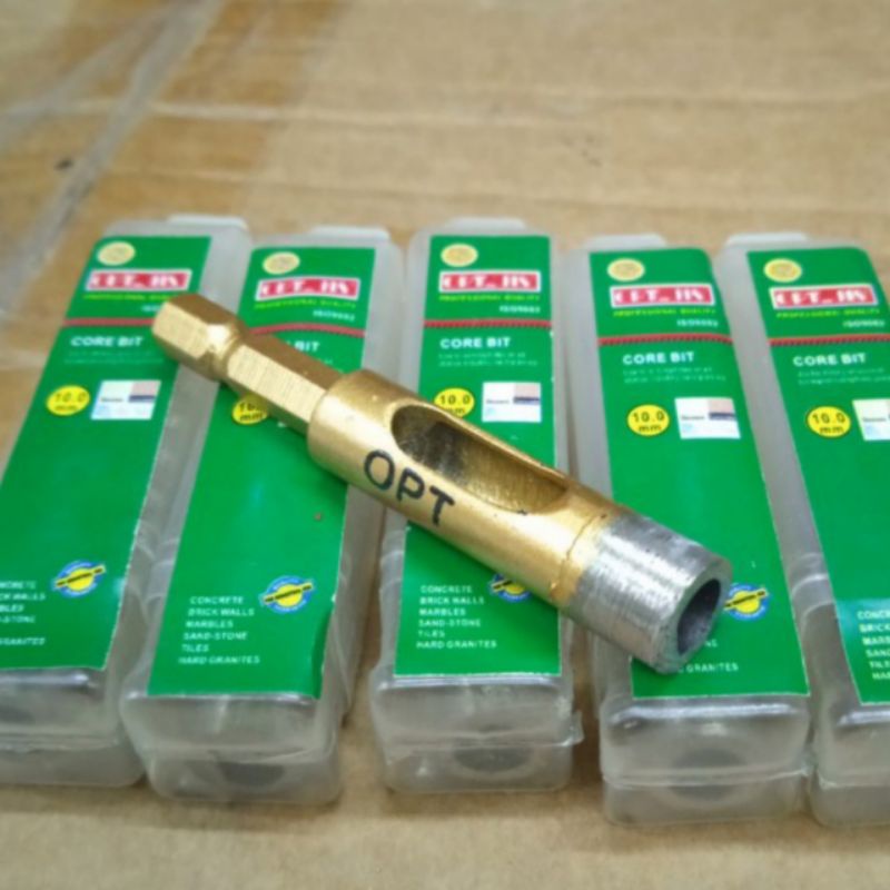 Mata Bor Granit 8 mm Opt Diamond Core Bit 8mm Mata Bor Lubang Ubin Geranit Keramik Batu Alam