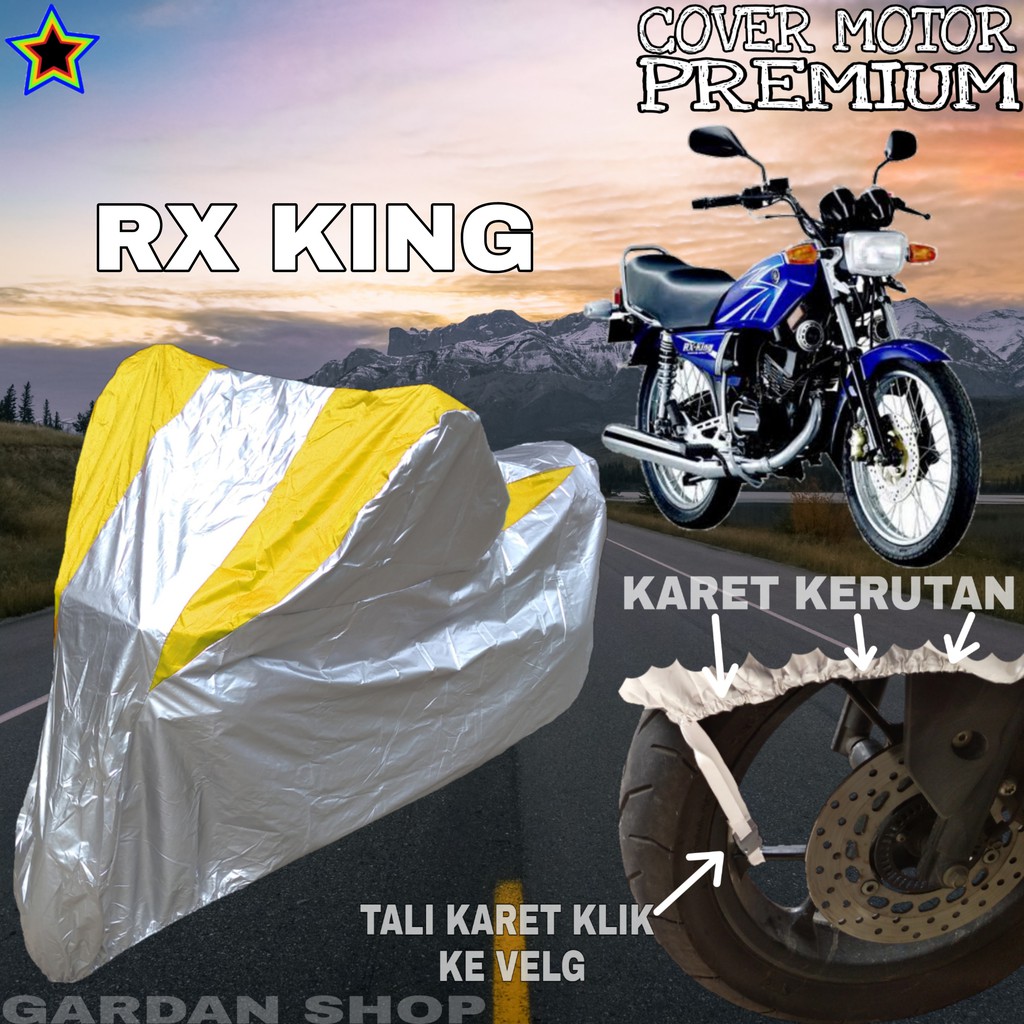 Sarung Motor RX KING Silver KUNING Body Cover Rx King PREMIUM