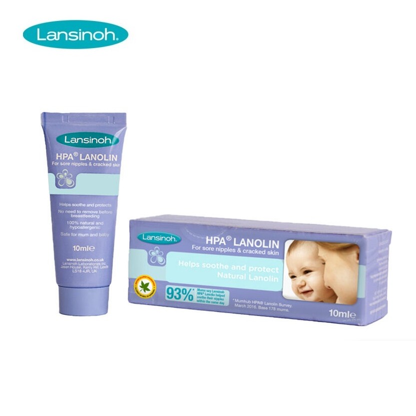 LANSINOH HPA Lanolin Nipple Cream 10ml