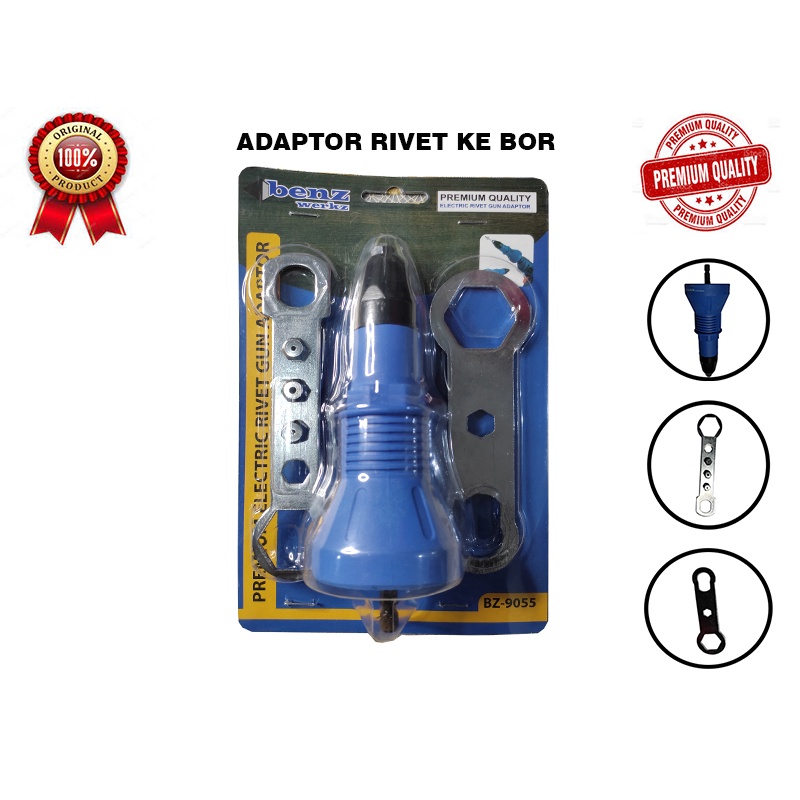 Adator Rivet Ke Bor Benz (Pasang Paku Rivet Pakai Mesin Bor)