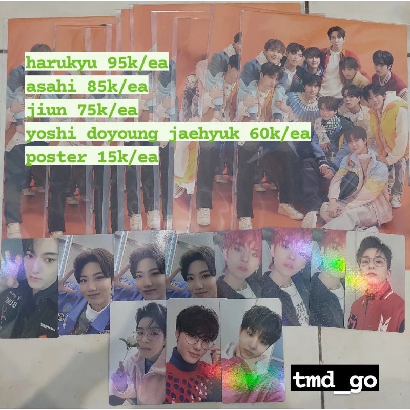[READY] baca desk WTS PC BENE WVERSE HARUTO JUNKYU JIHOON YOSHI DOYOUNG JAEHYUK