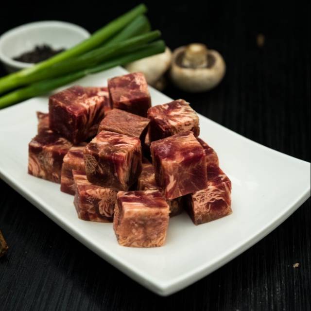 Saikoro wagyu cube murah 1 kg