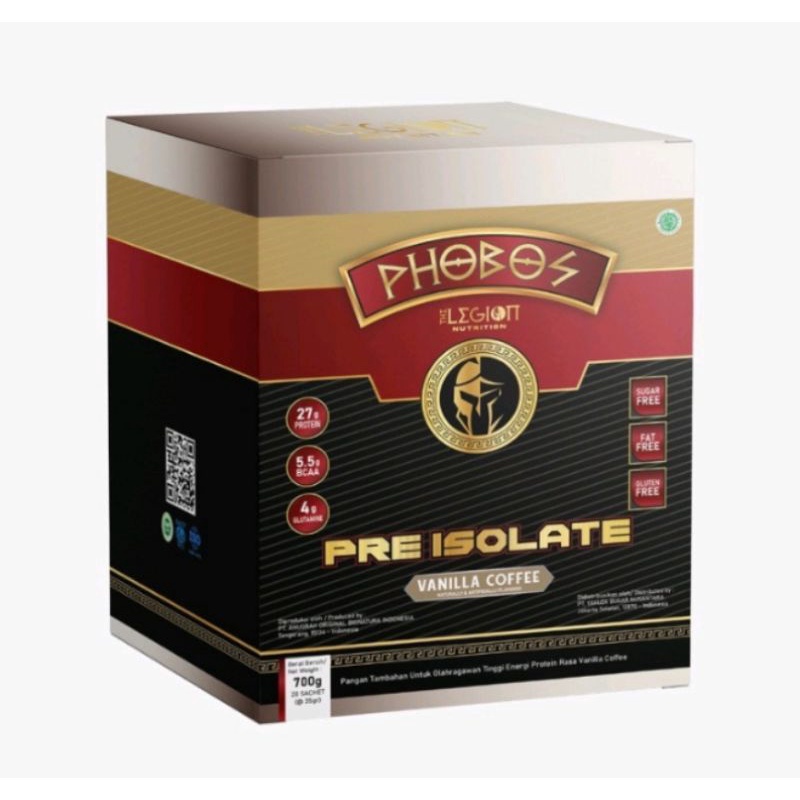 Legion Phobos Pre Isolate Whey Protein Isolate The Legion Nutrition