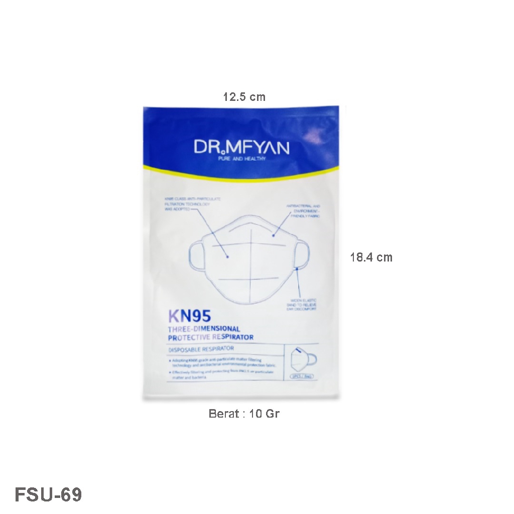 MASKER WAJAH MEDIS KN- 95 masker  kesehatan