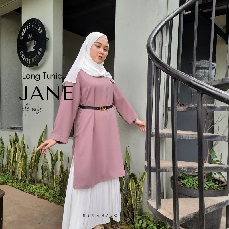 Basic Tunic | Tunik Wanita Polos | Tunik Panjang | Tunik Polos | Long Tunic | Long Tunik | Tunik Kat