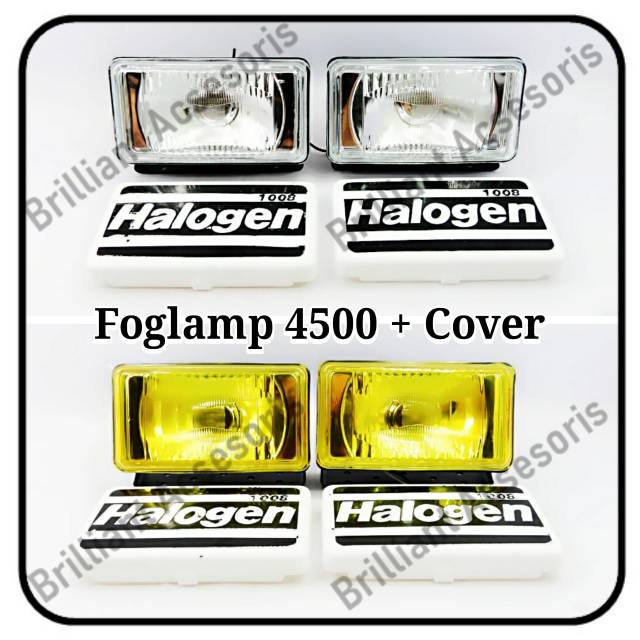 Foglamp Universal + Bemper Lamp 4500 - Harga Set