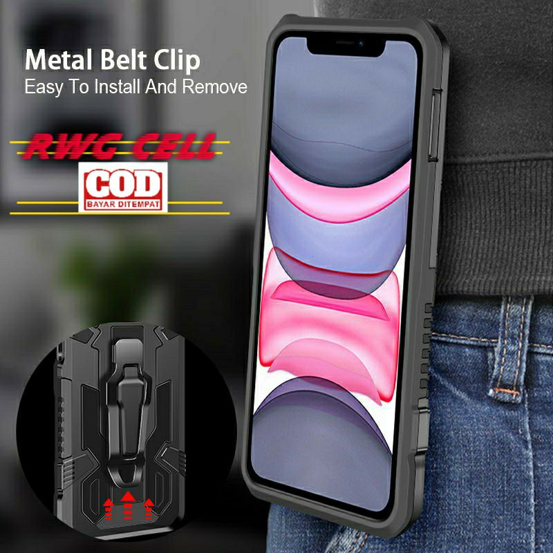 Xiaomi Redmi Note 8 8Pro 8 Pro Not Nott Hard Case Belt Clip Robot Transformer Phantom Hybrid Soft Case Leather Flip Cover Standing Hardcase Carbon Fiber Rugged Kick Stand Silikon Softcase CoverHp Magnetik Silicon Casing Hp