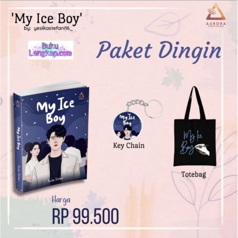 buku novel my ice boy - yesikastefani16_ original
