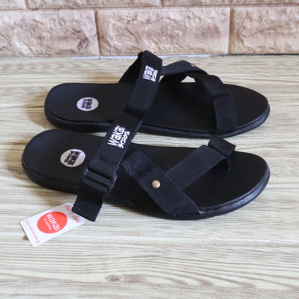 Sendal Jepit Gunung Distro Pria Wanita Wakai Series Original Premium Sandal Slop Casual Termurah