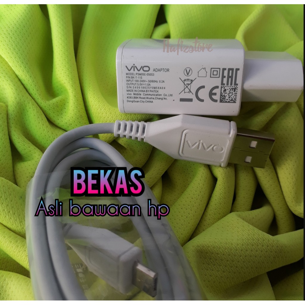 Charger vivo Y91 Y71 Y81 Y55 Y56 Y65 Y69 V3 V5 V7 original bawaan hp