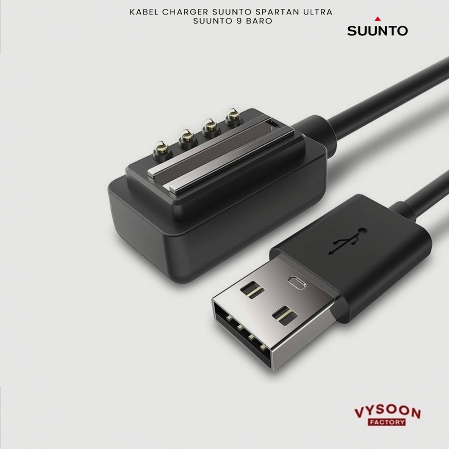 Kabel Charger USB Suunto 9 / Suunto Spartan Ultra / Suunto 9 Titanium