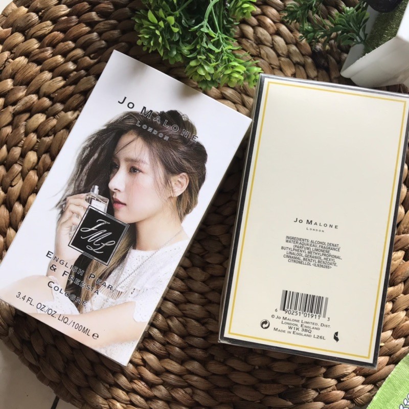 PARFUM WANITA JO MALONE ENG-LISH PEAR &amp; FREESIA ORI-GINAL-IMPORT BOX COVER