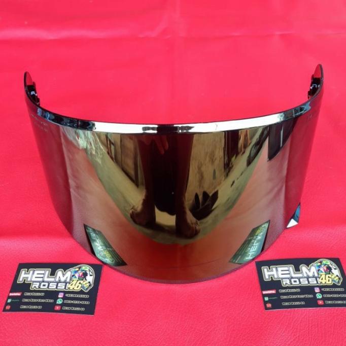 KACA VISOR FLAT INK CL MAX - IRIDIUM GOLD
