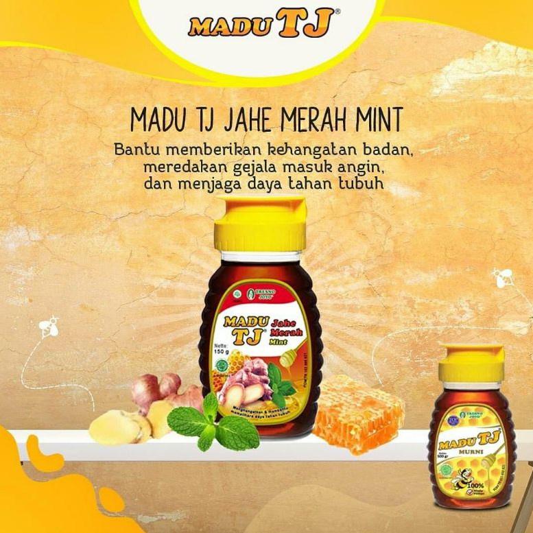 

㊫ ☘️ CHAROZA ☘️ MADU TJ Jahe Merah Mint 150 / 250 / 500 GR NEW ARRIVAL 89 ⁂