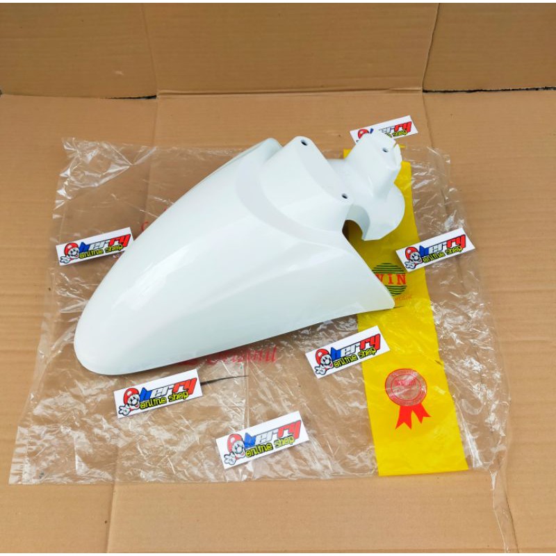 SPAKBOR DEPAN SCOOPY ESP NEW SCOOPY DONAT 2017 2019 WARNA PUTIH