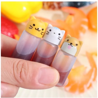Set Botol Saus Mini Isi 3 Plus Pipet Wadah Kecil 3ml Motif Karakter Lucu Botol Saus Kecap Bumbu Wadah Bekal Anak Anti Tumpah