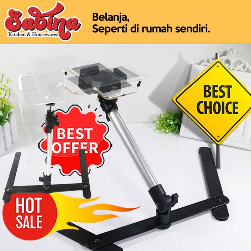 Bracket Kamera HP Stand Photography Overhead Tripod Photo Studio 2Kg