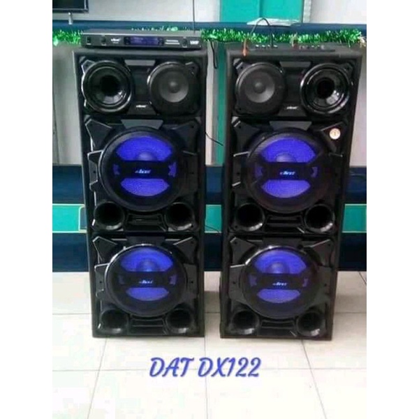 DAT DX 122SUBWOOFER DOUBLE SPEAKER

HARGA SEPASANG
speaker aktif dan pasif 12 inch