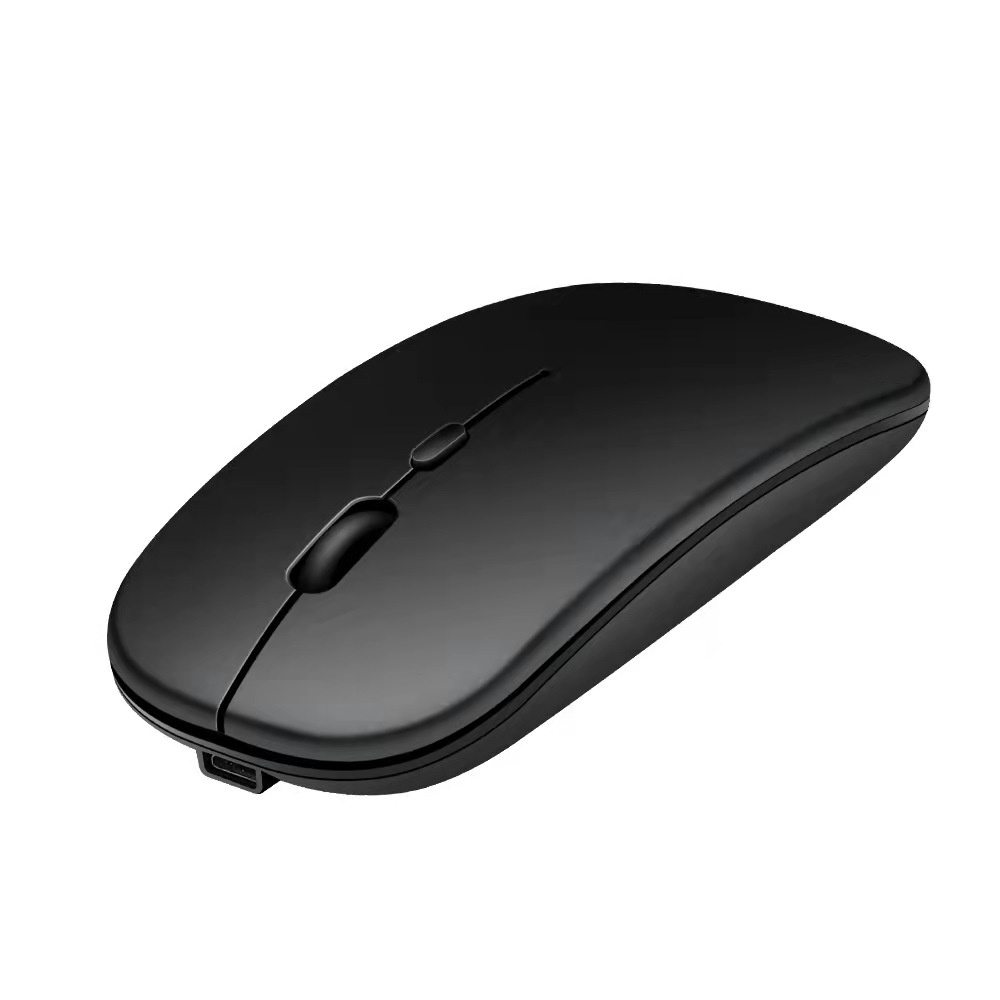 Mouse/Mouse wireless/Mouse AVAN/Set mouse dan alas mouse nirkabel-2.4G hitam