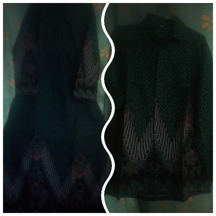 Maura Couple - Sania Ruffle Batik Couple Ori Ndoro Jowi Garansi Termurah Shopee - Batik Modern Solo