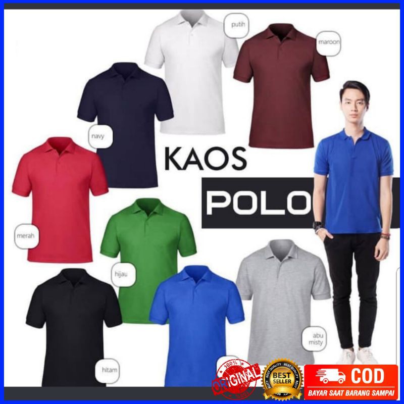 KAOS POLO SHIRT LACOSTE  PRIA /WANITA/KAOS SHIRT POLOS/ ORIGINAL