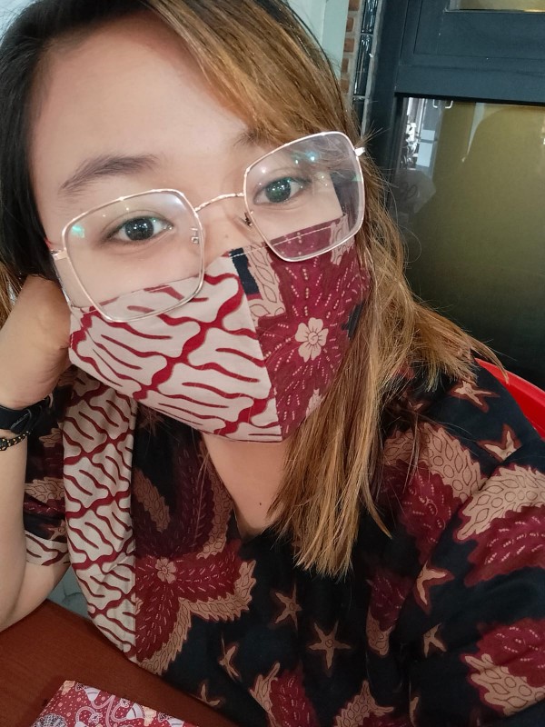 Couple Batik Bintang Parang - Blouse Batik Wanita - Atasan Batik - Hem Pria S-m-l-xl-xxl-3l-4l-5l