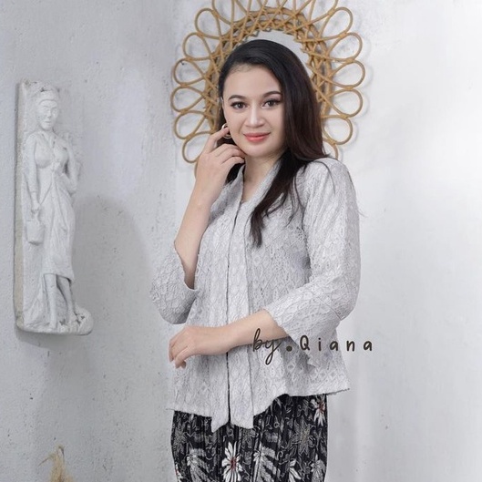 Gallery kebaya - Atasan kebaya kutubaru floy brokat / kebaya kartini / Kebaya traditional