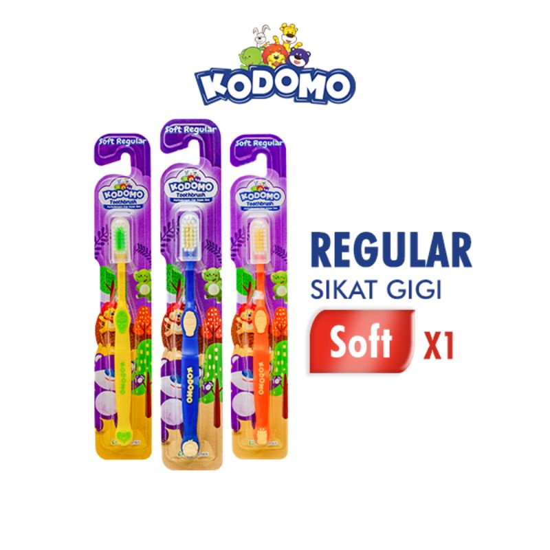 KODOMO Sikat Gigi Soft Reguler Tooth Brush