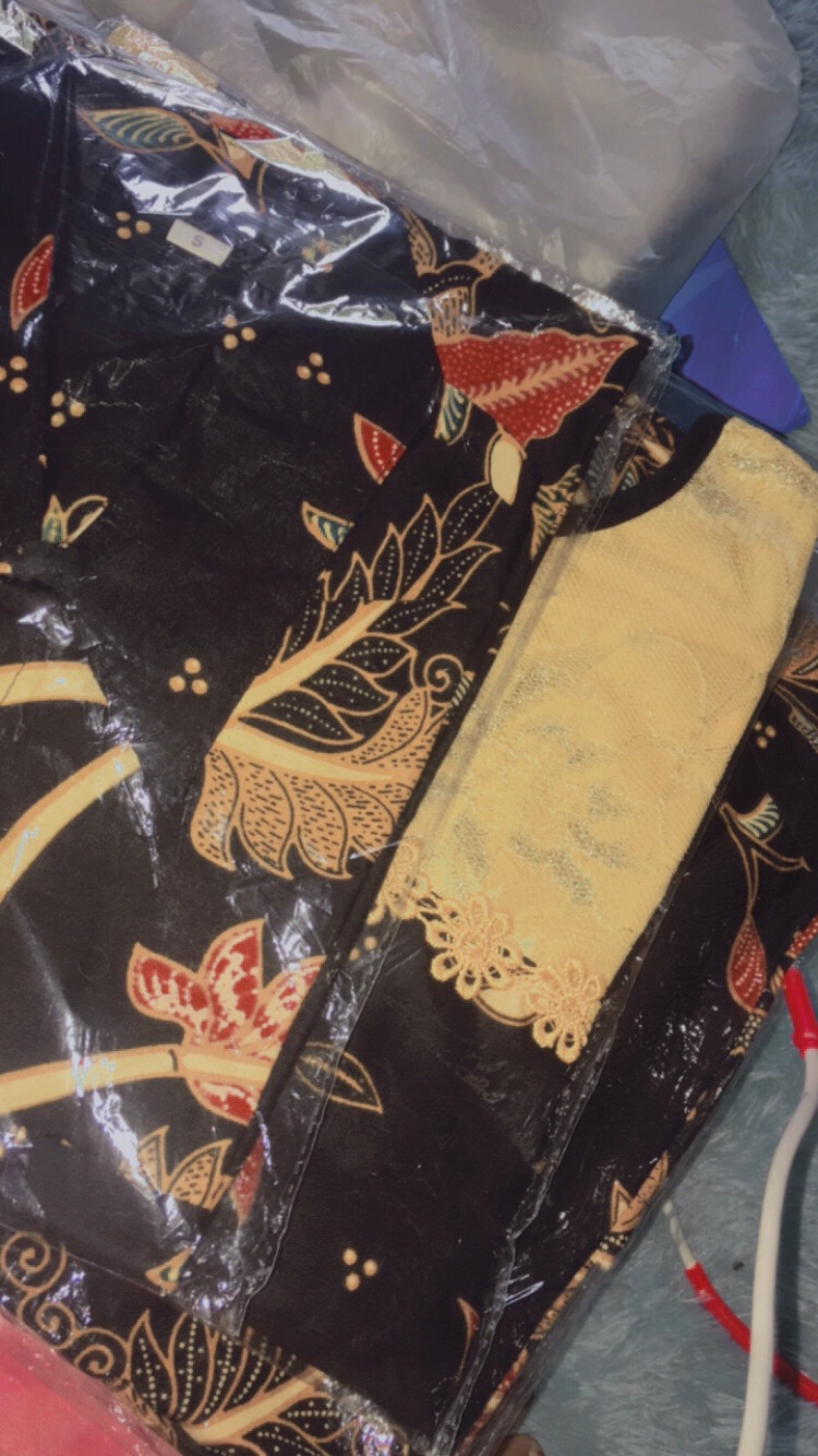 Kemeja Anak 312 Batik Hem Atasan Anak Laki-laki Pola Rumput  Seragam Keluarga