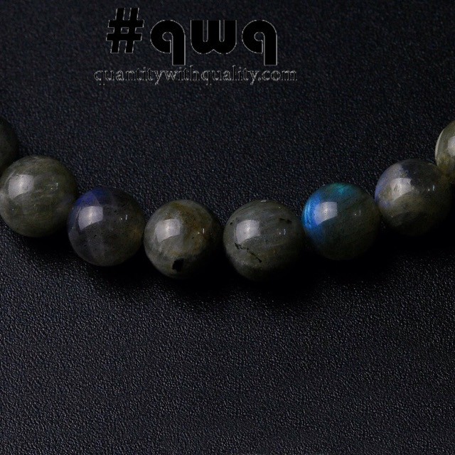 gelang labrador australia natural labradorite yoga essential carat hq bahan beads craft kerajinan