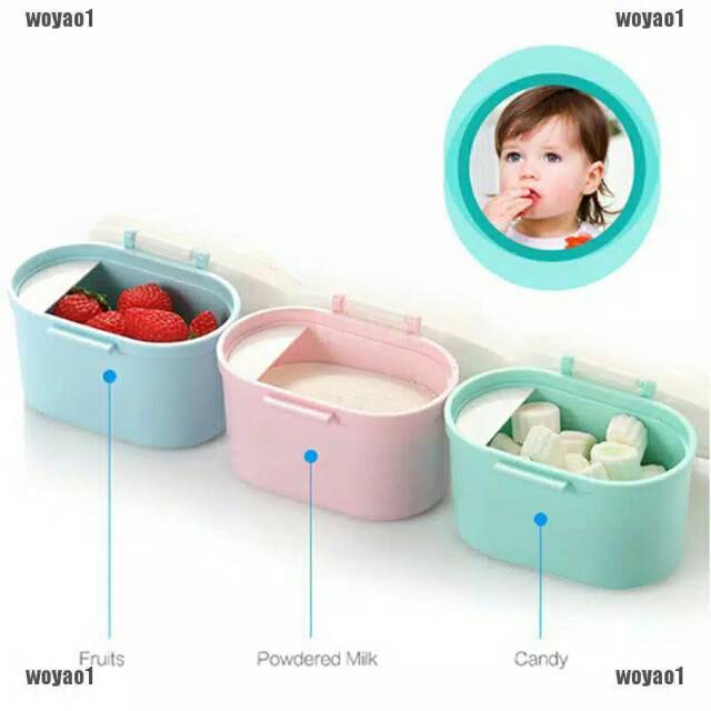 KONTAINER SUSU Bayi , KONTENER SUSU Tempat Kotak Penyimpanan Susu Tempat susu Bubuk