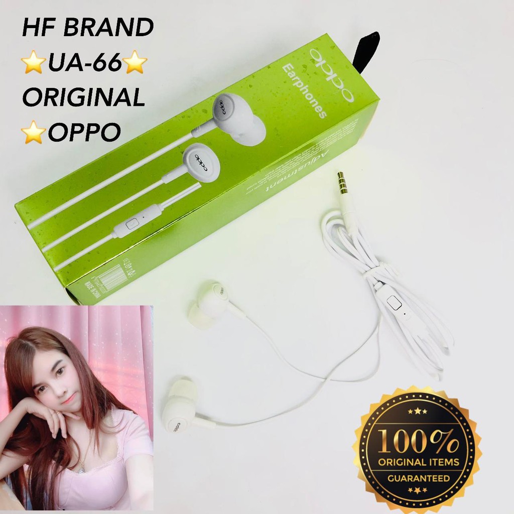 HANDSFREE VIVO VI03 PURE BASS ORIGINAL &amp; earphone brand ua-66 samsung opppo xiaomi