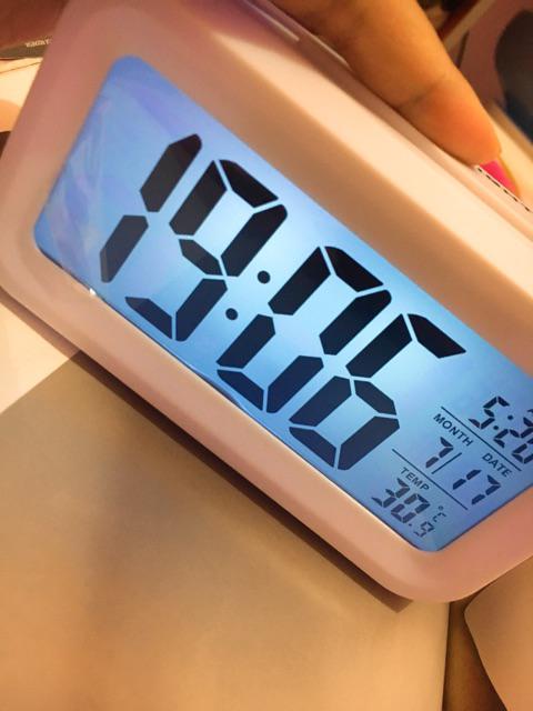 Jam Meja Digital,pengukur Suhu,alarn