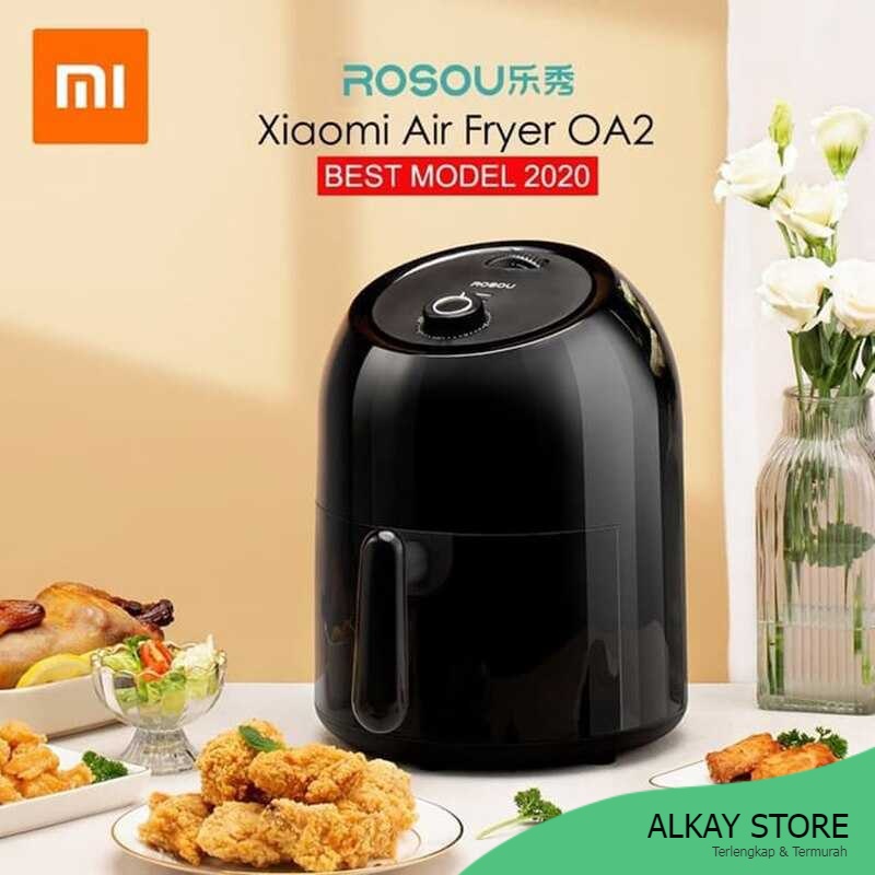 

Rosou Air Fryer Mesin Penggoreng Tanpa Minyak 2nd Edition 2.5L OA2 Alkay Store