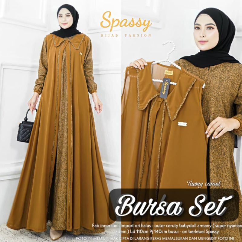 Bursa Set Dress By SPASSY ORI SPASSY