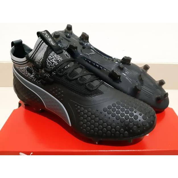 SOCCER SHOES ORIGINAL GRADE SEPATU BOLA - SOCCER PUMA THE ONE 1 ECLIPSE PACK BLACK - FG KUALITAS