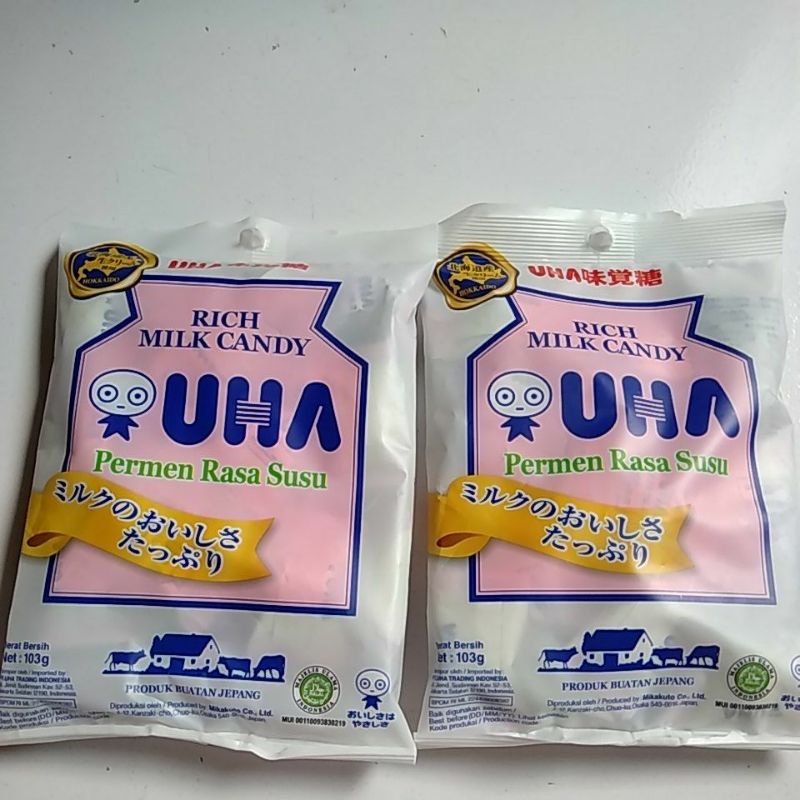 

Permen Susu UHA 103 gram