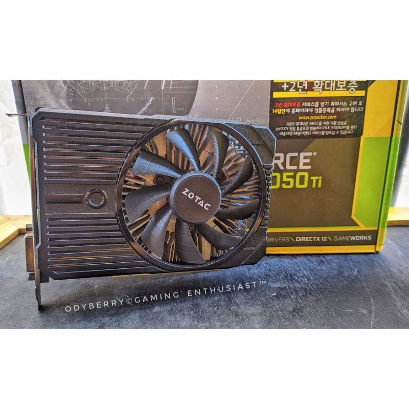 Zotac GeForce® GTX 1050Ti 4GB GDDR5 128Bit JossMantap