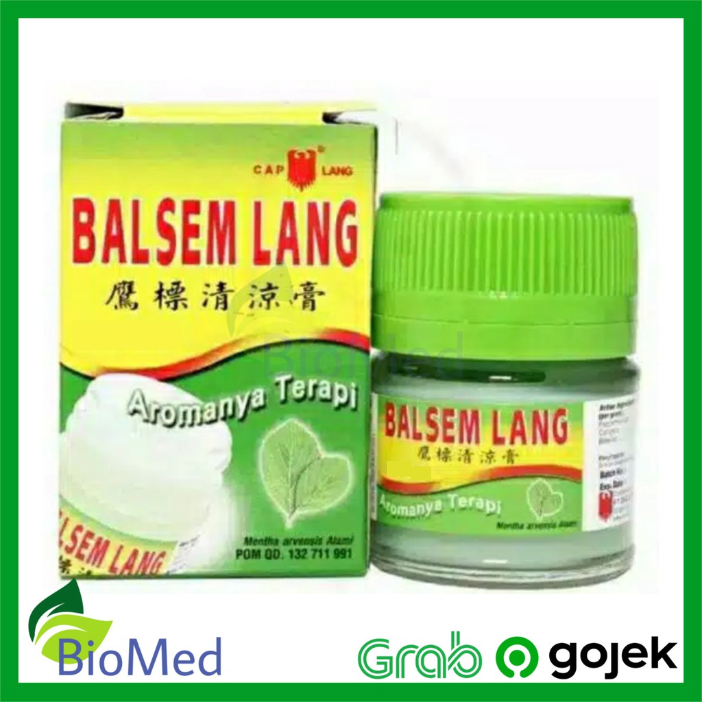 BALSEM LANG (EAGLE BALM) 20 gram - Untuk Pusing Pegal Nyeri Encok Rheumatik Masuk Angin