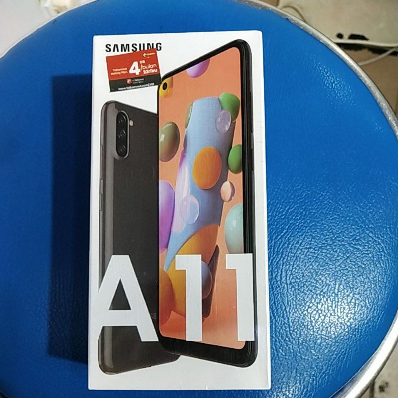 SAMSUNG A11 RAM 3GB ROM 32. GARANSI RESMI